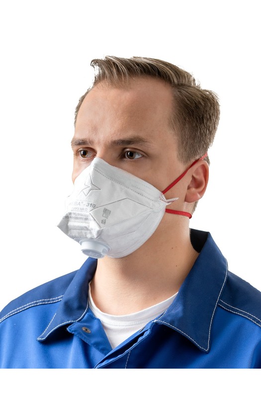 Полумаска фильтрующая (респиратор) противоаэрозольная НЕВА®-310 с клапаном выдоха