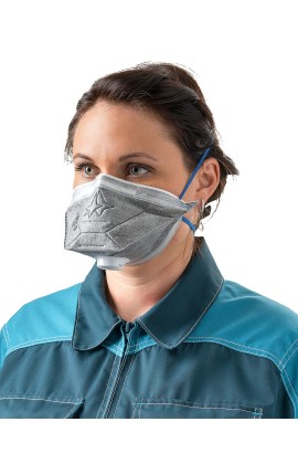 Полумаска фильтрующая (респиратор) противоаэрозольная НЕВА®-211 с клапаном выдоха, с дополнительной защитой от озона и органических соединений