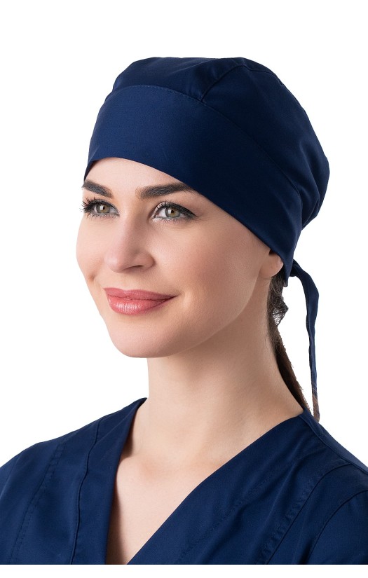 Бандана «Лотос» темно-синяя