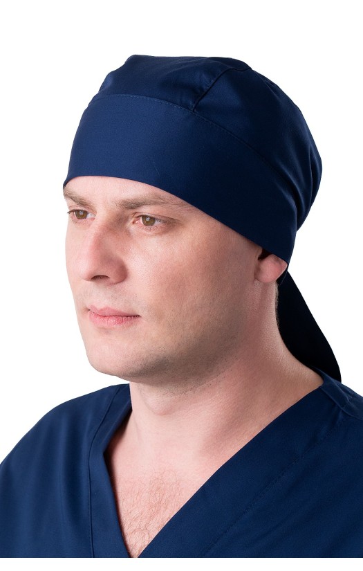 Бандана «Лотос» темно-синяя