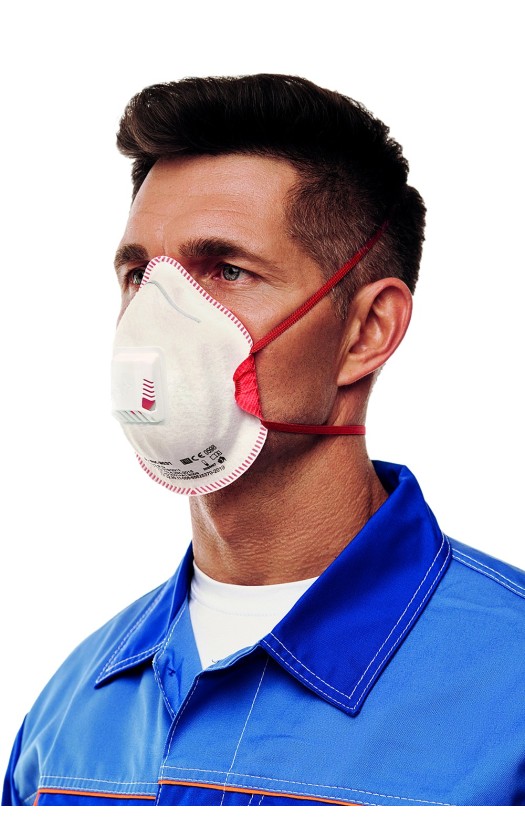 Полумаска фильтрующая (респиратор) противоаэрозольная (с клапаном выдоха) RK 9031