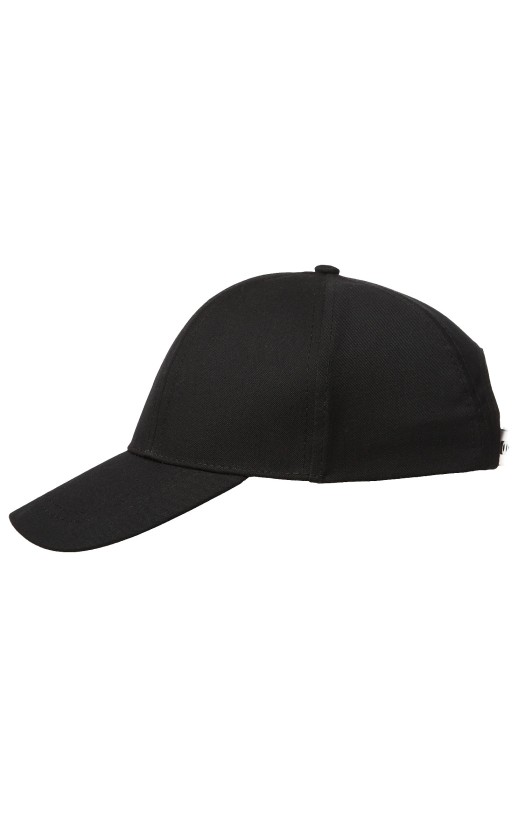 Кепи-бейсболка черная (импорт, ТР ТС 017/2011)