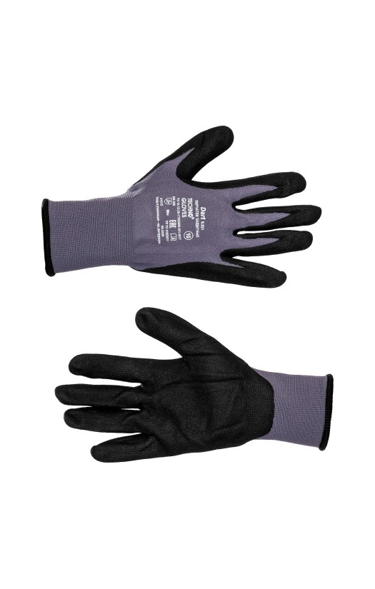 Перчатки DART (Дарт) с нитриловым покрытием ладони