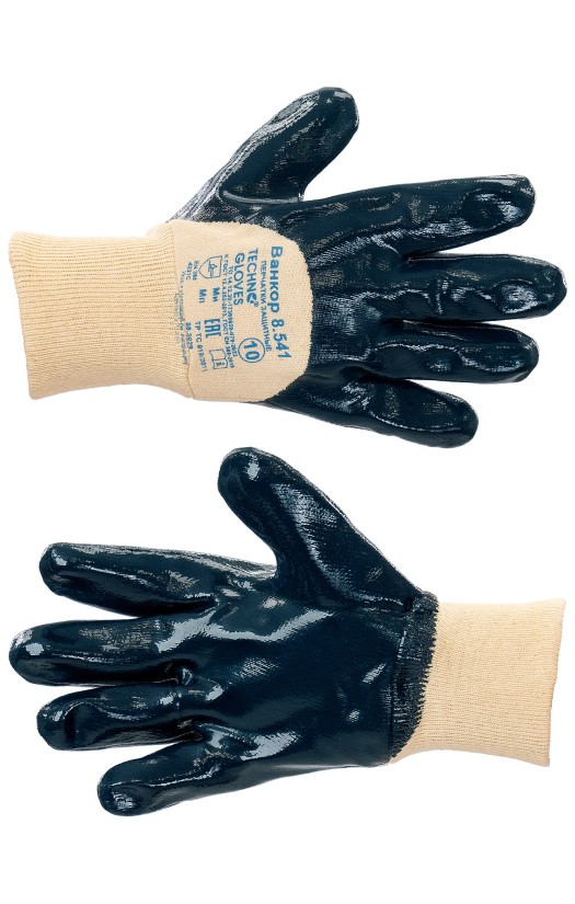 Перчатки защитные «Ванкор» с частичным нитрильным покрытием