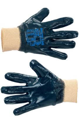 Перчатки защитные «Ванкор» с полным нитрильным покрытием