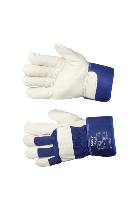 Перчатки NAVY (Нэви) утепленные комбинированные со свиной кожей