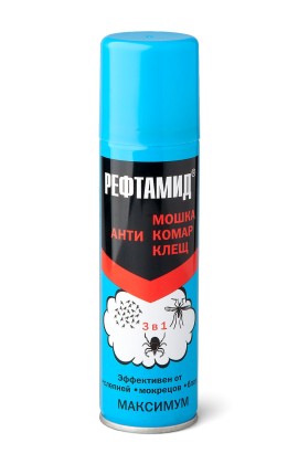 Аэрозоль-репеллент «Рефтамид Максимум» 147 мл