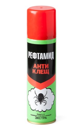 Аэрозоль-инсектоакарицид «Рефтамид Экстра Антиклещ» 145мл