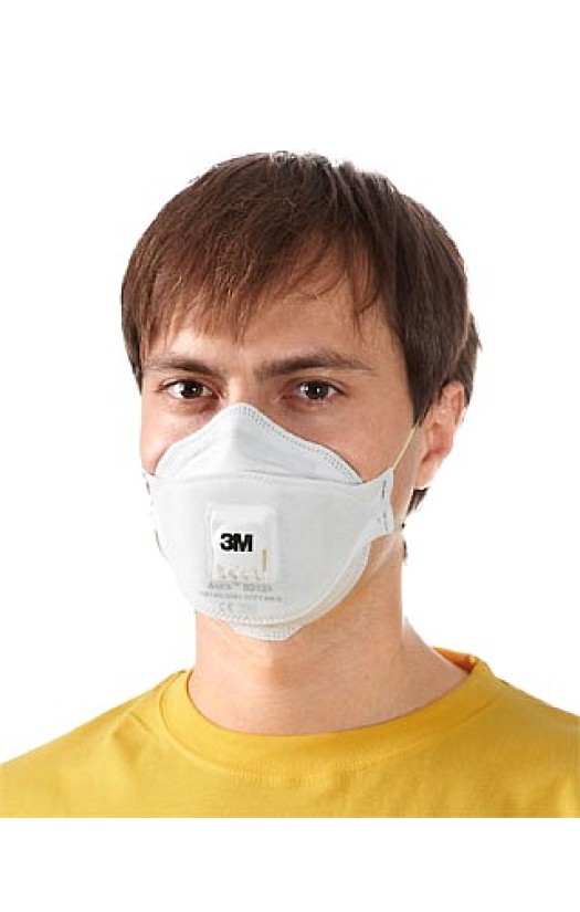 Респиратор для защиты от пыли и туманов 9312 с клапаном выдоха (FFP1, до 4 ПДК)