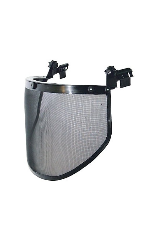 Щиток с креплением на каску КС/Л СТАЛЬ (мелкоячеистая сетка)(04416)