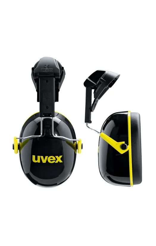 Наушники противошумные UVEX «K2H» (2600202) с креплением на каску, 30 дБ