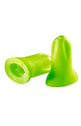 Вкладыши (беруши) противошумные одноразовые UVEX «Хай-Ком» (2112118) без шнурка, для диспенсера (300 пар), 24 дБ