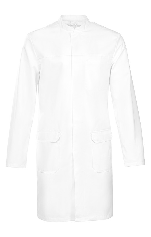 Халат мужской летний «Ультра» белый, ХАССП