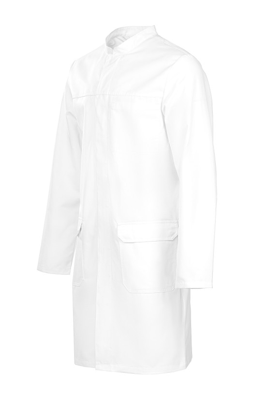 Халат мужской летний «Ультра» белый, ХАССП