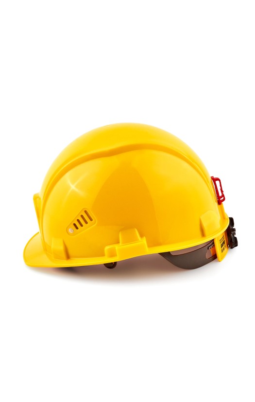 Каска «СОМЗ-55 ВИЗИОН RAPID» с храповиком желтая (78715)