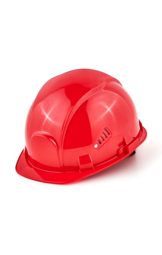 Каска "СОМЗ-55 ВИЗИОН RAPID" с храповиком красная