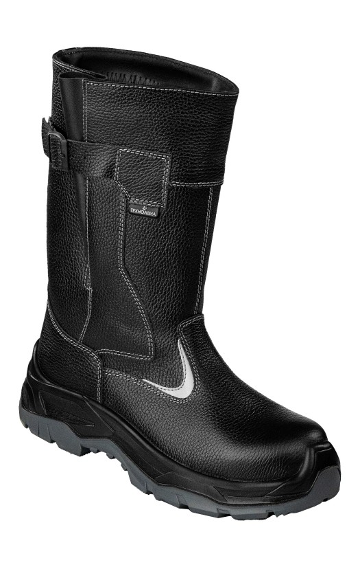 Сапоги кожаные Техногард-2® утепленные, с защитными носками из композитного материала и неметаллическими антипрокольными стельками