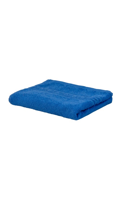 Полотенце махровое 50х90см цв. синий