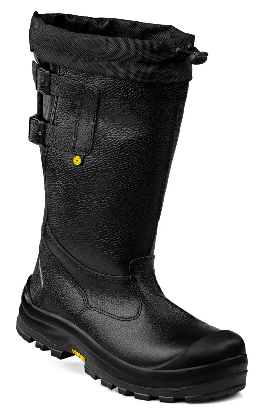 Сапоги кожаные «Айсгард» утепленные, с защитными носками из композитного материала и неметаллическими антипрокольными стельками (модель 5.764)