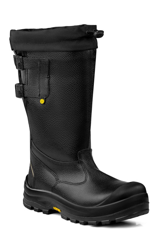 Сапоги кожаные «Айсгард» утепленные, с защитными носками из композитного материала и неметаллическими антипрокольными стельками (модель 5.764)