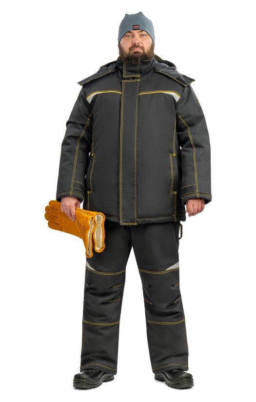 Костюм зимний «Урал» для вспомогательных сварочных работ, 1 класс защиты