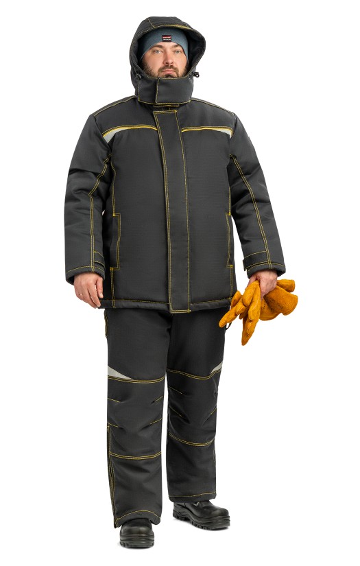 Костюм зимний «Урал» для вспомогательных сварочных работ, 1 класс защиты