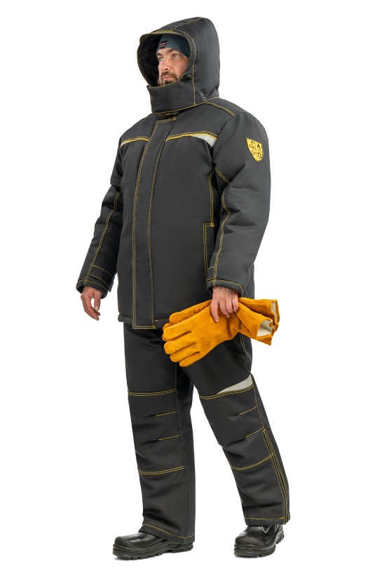 Костюм зимний «Урал» для вспомогательных сварочных работ, 1 класс защиты