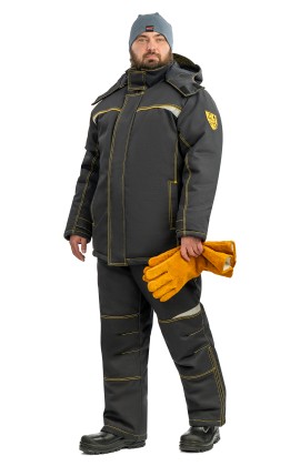 Костюм зимний «Урал» для вспомогательных сварочных работ, 1 класс защиты