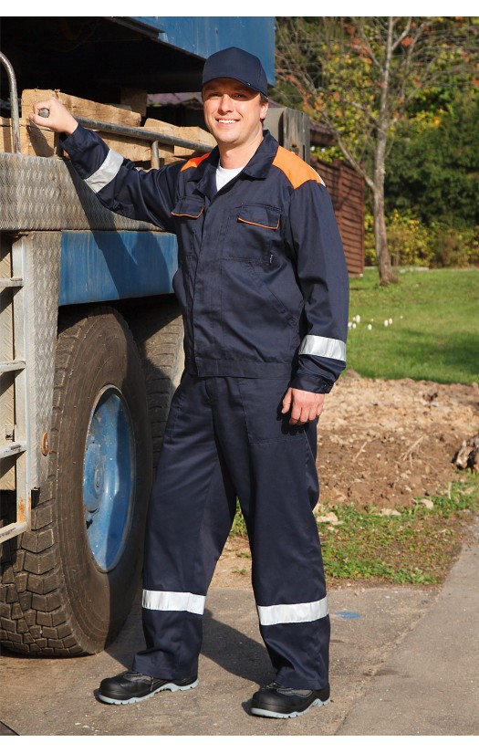 Костюм мужской летний «Энергия-2» со световозвращающими полосами