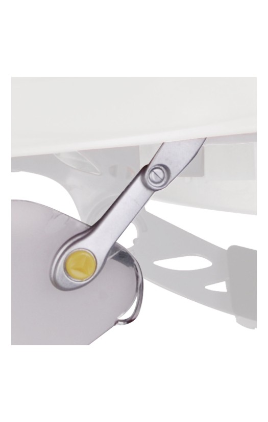 Очки защитные Delta Plus FUEGO открытые с креплением на каску