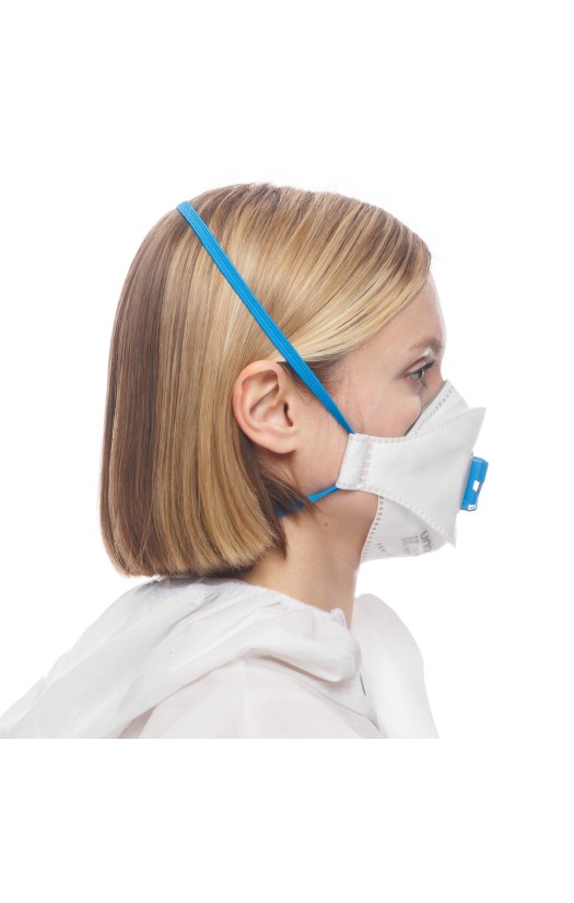 Полумаска фильтрующая UNIX Air 212V (класс защиты FFP2 R D) с клапаном выдоха